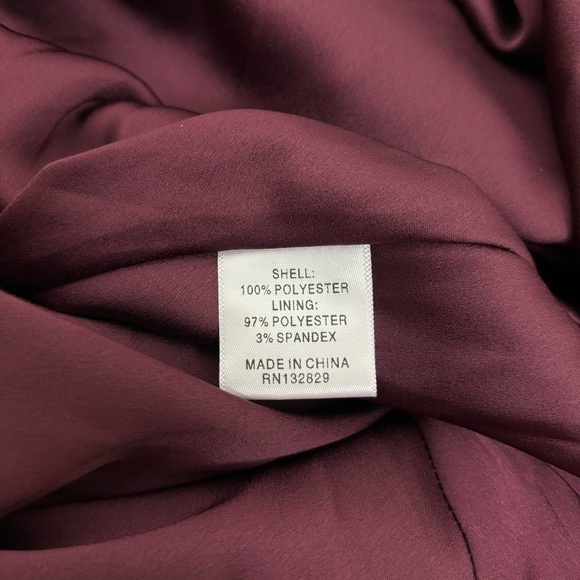 FLAW Tularosa Tate Gown in Wine Size M - Picture 13 of 15